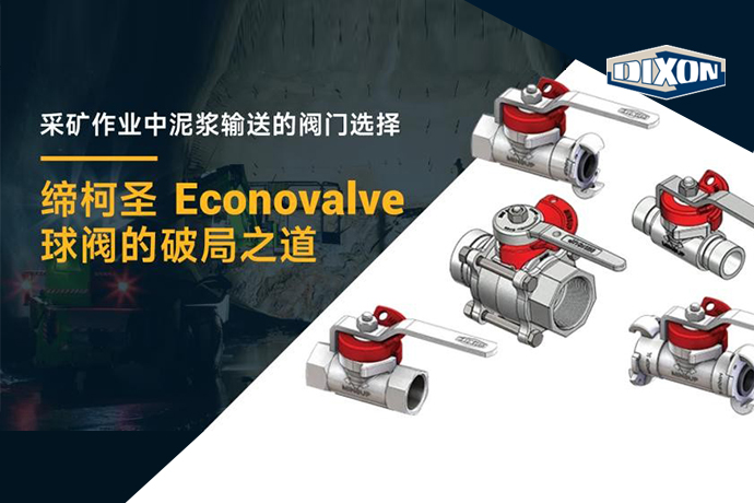 采礦作業中泥漿輸送的閥門選擇：締柯圣 Econovalve 球閥的破局之道